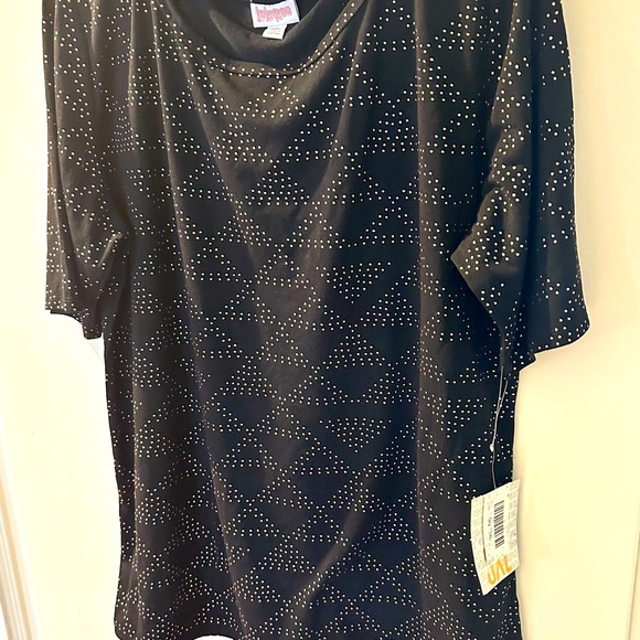 Black with gold stud shirt for women x3 - Picture 4 of 4